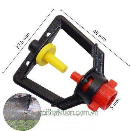 Vòi phun mưa toả tròn chống tắc, chân 6mm - VPXN01